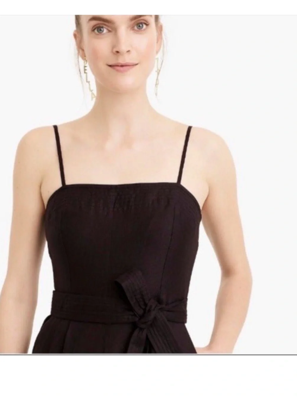 J. Crew Linen Jumpsuit - Picture 3 of 7